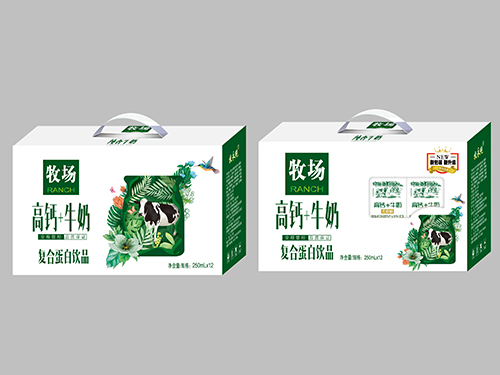 高鈣+牛奶復(fù)合蛋白飲品禮盒